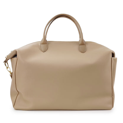 Diaper Bag - Leather Beige